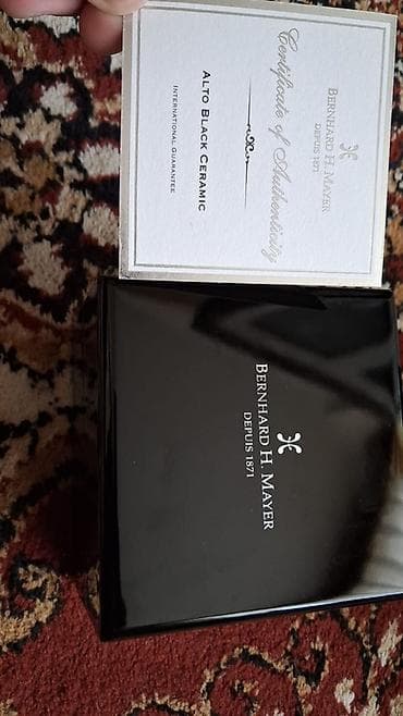 telfon saat: Yeni, Qol saatı, Bernhard Mayer, rəng - Qara — 3