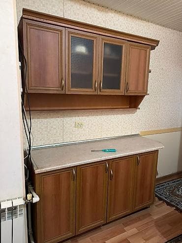 modern metbex mebelleri: Mətbəx mebeli dəsti - Material: MDF/laminat örtüklü taxta fasadlar — 1