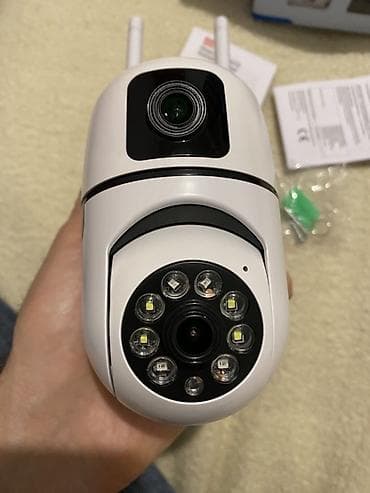 mini kamera 4k wifi: Wi‑Fi PTZ təhlükəsizlik kamerası - 2 antenalı güclü Wi‑Fi bağlantısı — 2