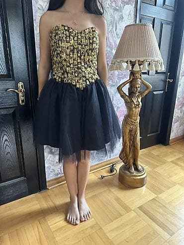 Qadın üçün gecə/ziyafət paltarı 36-38-40 razmer - Model: strapless at lalafo.az Qadın üçün gecə/ziyafət paltarı 36-38-40 razmer - Model: strapless