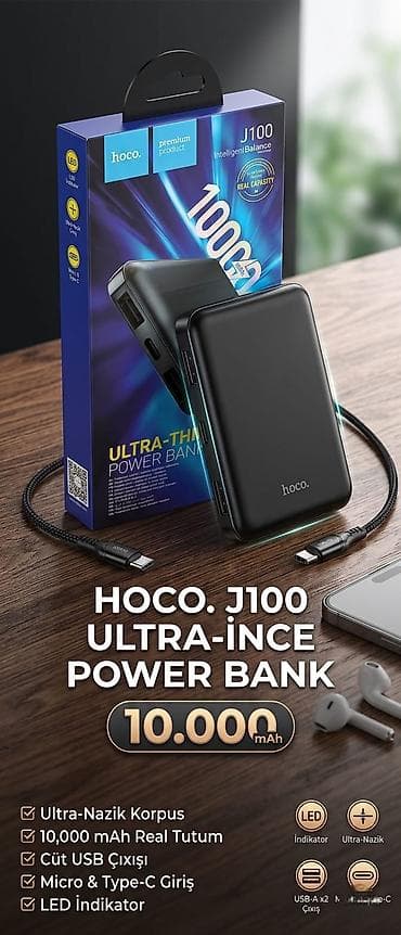 Powerbank Hoco, 10000 mAh, Yeni