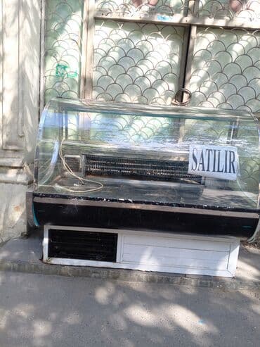 market soyducusu: Soyuduculu vitrin – satış üçün - Tip: Ön hissəsi şüşəli, qövs formalı — 1