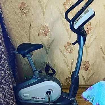 İdman alətləri: Sportop firmasının velosiped trenajoru. Evdə idmanla məşğul olmaq üçün — 1