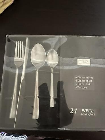 cengel: Trident 24 hissəli qida dəsti – 6 nəfərlik Tərkibi: - 6 ədəd dinner — 1