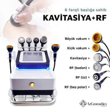 gozellik salonu ucun avadanliqlar: Kavitasiya, RF liftinq, Vakuum massaj, Təlim keçirilir — 1