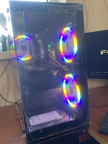 gaming pc rtx 3060: OYUN/OFİS STOLÜSTÜ PC – ŞƏFFAFLI KORPUS, RGB SOYUTMA - Korpus — 2