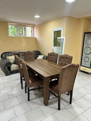 Qonaq otağı üçün, Yeni, Açılmayan, Dördbucaq masa, 6 stul lalafo.az -da Qonaq otağı üçün, Yeni, Açılmayan, Dördbucaq masa, 6 stul