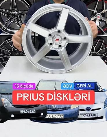 sukan dəsti: Disk Toyota R 15, 5 Boltlu — 4