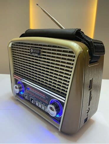fləşkart qiymətləri: Nostalji görünüşlü səs gücləndirici Fm radio Bluetooth USB flashkart — 3