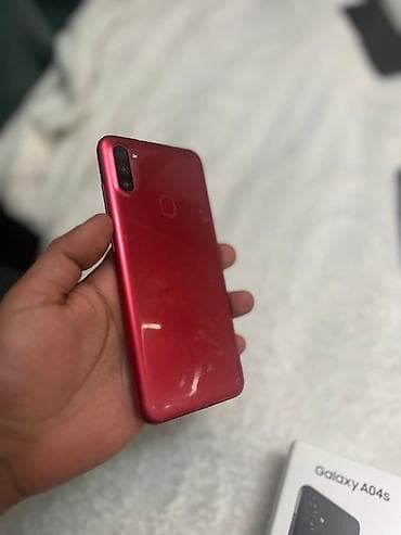 kabro redmi: Samsung Galaxy A11, rəng - Qırmızı, Barmaq izi — 4