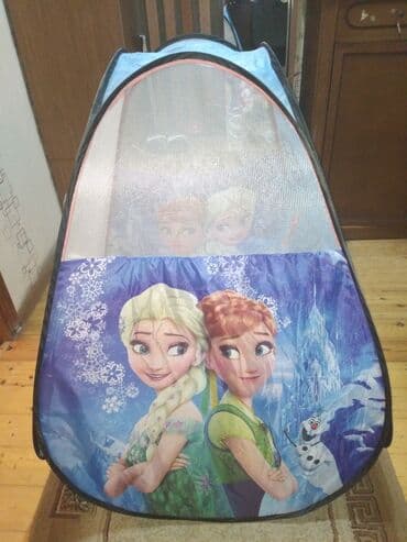 usag dunyasi: Real Alıçilar Narahat Etsin Uşaq üçün “Frozen” temalı oyunca çadır - — 2