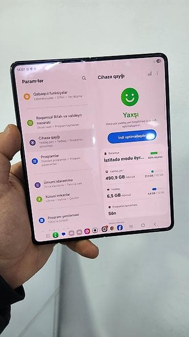 Samsung Galaxy Z Fold 5, 512 GB, rəng - Qara