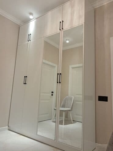4 qapili dolab: Yeni, Açılan, 6 qapı Düz dolab, Qarderob, paltar dolabı, Azərbaycan — 1