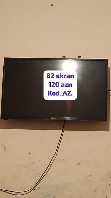 televizor barter: 82 ekran televizor - Ekran ölçüsü: 82 sm (təxminən 32") - Divara — 1