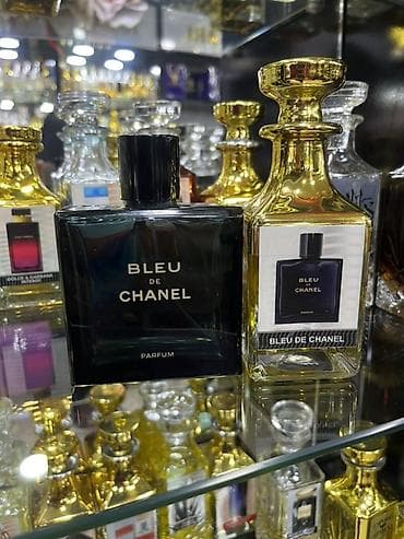qara cins: Məhsul: Bleu de Chanel Parfum (kişilər üçün) Təsvir: - Zərif və dərin — 1