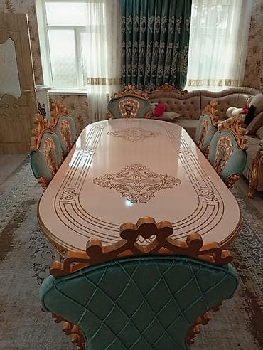 kəndir: Qonaq otağı üçün, Açılmayan, Oval masa — 3