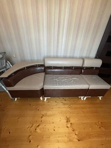 süni güllər: Künc divan, Süni dəri — 1