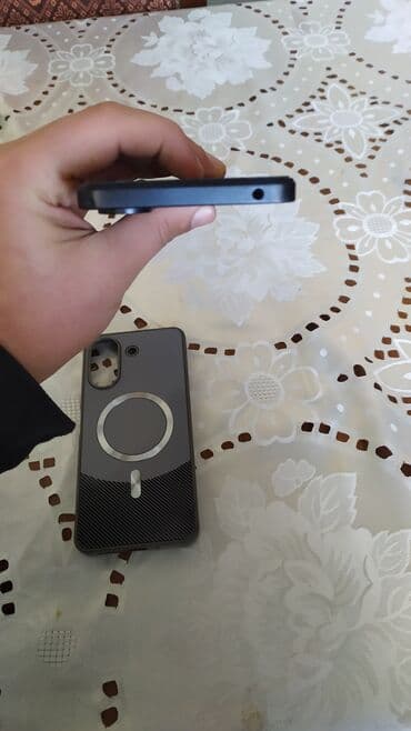 en ucuz oyun konsolları: Redmi 13C, 128 GB, rəng - Qara, Barmaq izi — 5