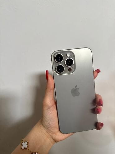 IPhone 15 Pro Max, 256 ГБ, Natural Titanium