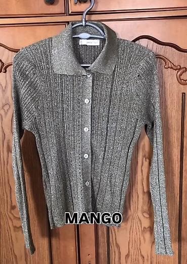 MANGO qadın kardiqanı - Model: düyməli, uzunqol kardiqan - Rəng