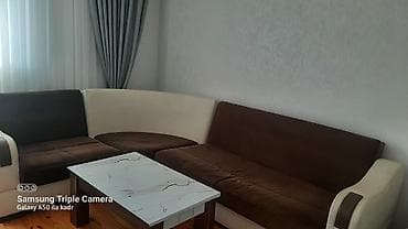 islenmis divan: Угловой диван, Б/у, Раскладной — 1