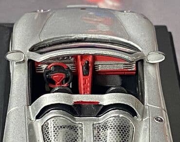 metbex tavan modelleri: Коллекционная модель Porsche Carrera GT Cabriolet type 980 silver — 17