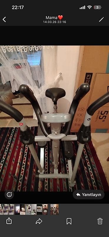 Elliptik velotrenajor - Kardio və tam bədən məşqi üçün çoxfunksiyalı