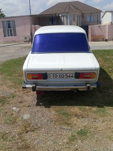 VAZ 2106, ağ rəngli sedan - Kuzov: klassik “Jiquli” sedan, ağ rəng -