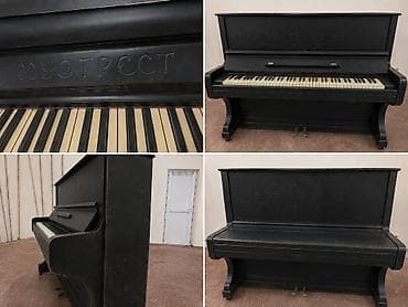 Müştəri üçün piano – “Мустрест” markalı upright (şaquli) pianino