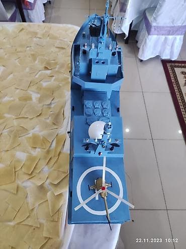 Спорт и хобби: Gəmi modelidir təmiz el isidir işlək vəziyyətdə suda gedir matoru var — 2