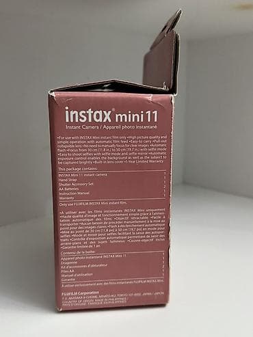 dırnaq aparati: Fujifilm Instax mini 11 ani qraf aparat – Lilac Purple rəng — 2