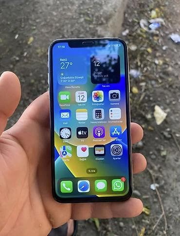 iphone 7 plus ikinci el: IPhone X, 256 GB, Zəmanət, Face ID, Sənədlərlə — 1