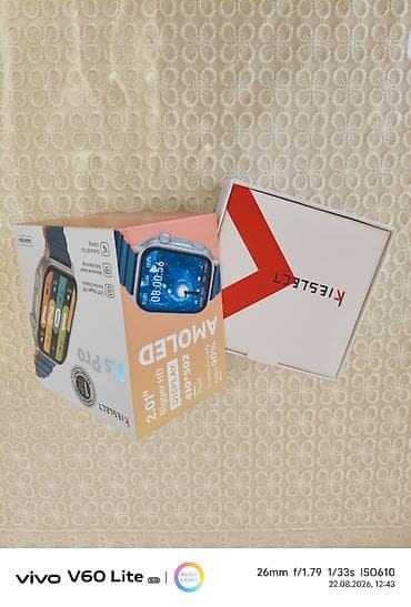 m4 pro: Yeni, Smart saat, Sensor ekran, rəng - Gümüşü — 3