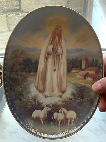Kolleksiya kolleksioner boşqab – “Die Madonna von Fatima” - Mövzu