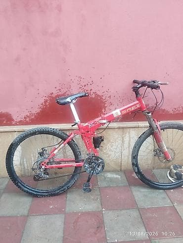 velsiped: Dağ velosipedi – “Saiguan” ön amortizatorlu, 26" təkər Xüsusiyyətlər — 2