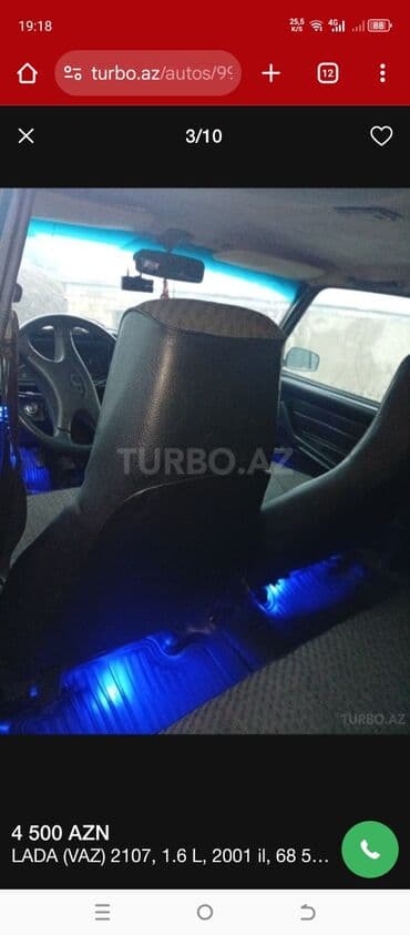 diski teker type 1: VAZ (LADA) 2107: 1.6 l | 2001 il 68 km Sedan — 7