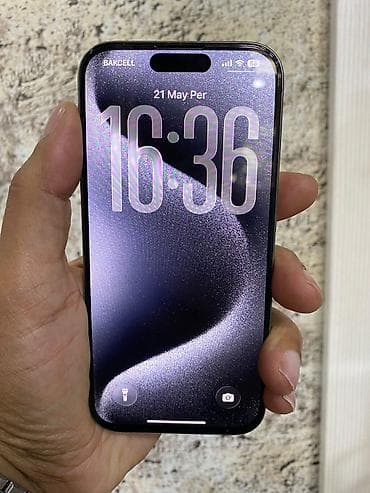 iphone 15 pro max dubay: IPhone 15 Pro, 128 GB, Natural Titanium, Face ID — 4
