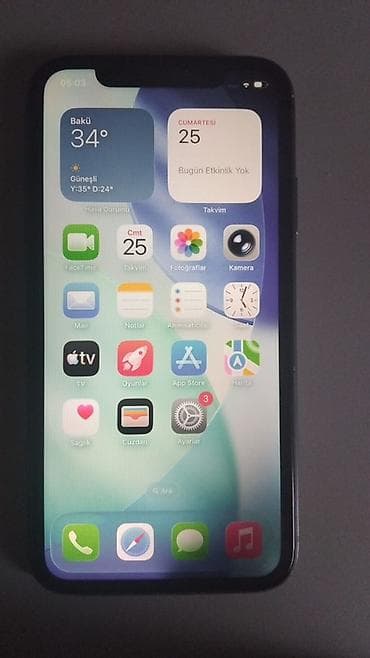 IPhone 11, 128 GB, Qara, Face ID — 1