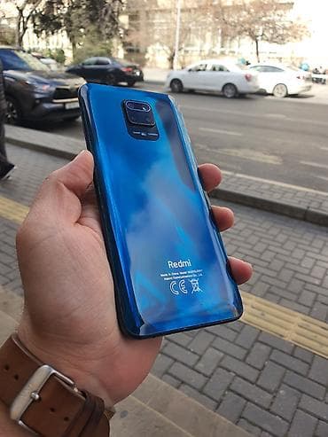 xiaomi 10 t: Redmi Note 9 Pro, 64 GB, rəng - Göy, Zəmanət, Sensor, Barmaq izi — 2