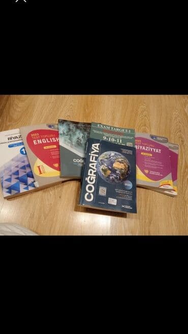 Velosiped ehtiyyat hissələri: DİM və digər nəşrlərdən ibarət hazırlıq kitabları dəsti hamısı — 4