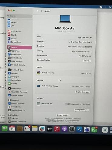ipad air 11 m3: Səliqəli istifadə olunmuş MacBook Air 13-inch (2020) satılır. İş — 6
