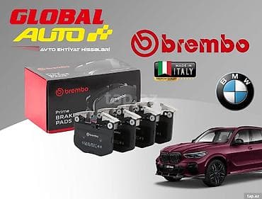 BMW X5 G05 ön əyləc bəndi (BREMBO) 🛞 BMW X5 G05 Brembo əyləc diskləri