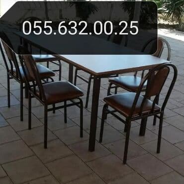 iran kafeli: Kvadrat masa, Mətbəx üçün, Qonaq otağı üçün, Dəhliz üçün, 4 nəfər, Açılmayan, İran, 3 il zəmanət — 3