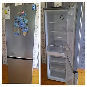 2 qapılı Beko Soyuducu Satılır, rəng - Gümüşü