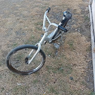 classi: Uşaq/yeniyetmə velosipedi – klassik şəhər/BMX üslubunda - Rəng: gümüşü — 3