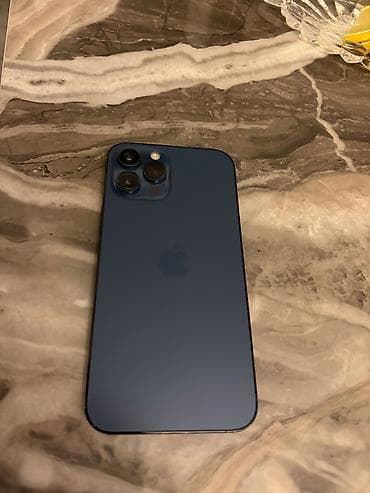 iphone 128gb: IPhone 12 Pro Max, Blue Titanium, Face ID — 1