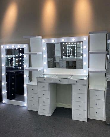 qəhvə stolu transformatoru: Yeni, Makiyaj üçün masa, Güzgülü — 3