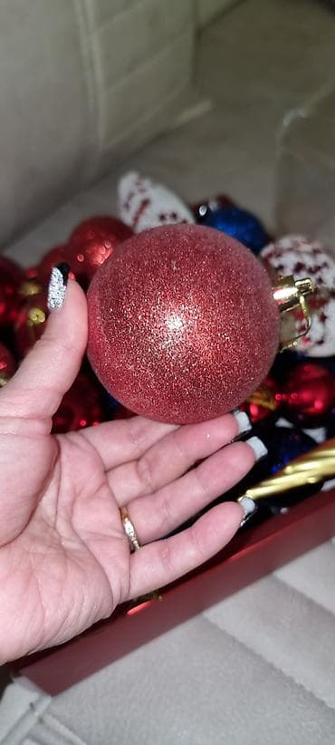 Uşaqlar üçün digər mallar: Bayram ağacı bəzəkləri dəsti TƏZƏDİR HƏRŞEY BİR YERDƏ KOROBKADA 40 M - — 6