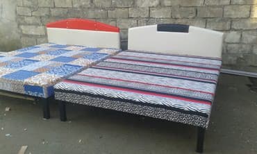 кроват: Kravat TEZE 2 neferlik tam mohkem hazirlari var 1 neferlik 55m — 3