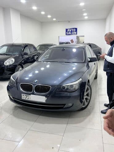 2007 Bmv E.60 2.5 tecılı 12.700 AZN satılır 0515437171 real alıcı